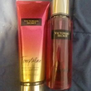 Victoria secret Temptation lotion and mist